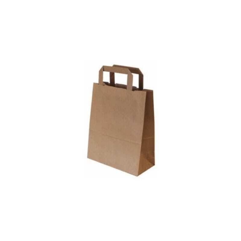 Sacola Kraft - 26 x 17 x 34 - Lote de 50