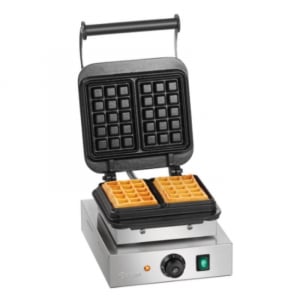 Professional Waffle Maker - 2 Brussels Waffles - Bartscher