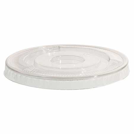 Tampa para Pote Transparente de Plástico - 250 ml - Pacote com 50