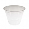 Pote Transparente de Plástico - 270 ml - Lote de 50