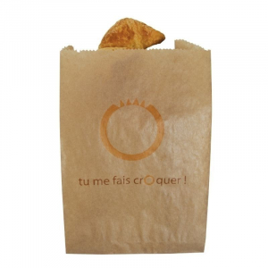 Sac Dessert "Tu Me Fais Croquer !" 120 x 50 - Ecoresponsable - Lot de 1000