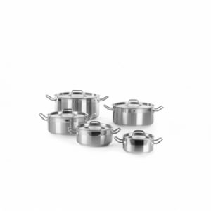 Faitout avec Couvercle Profi Line  20 cm - Marque HENDI - Fourniresto