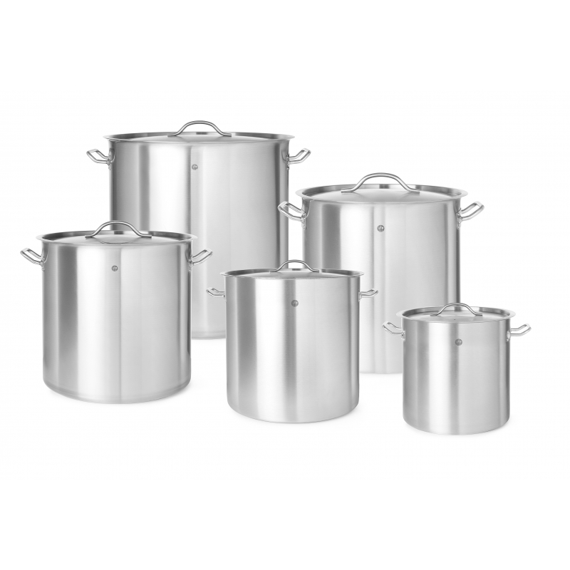 Stainless Steel Pot with Lid Budget Line - 32 cm