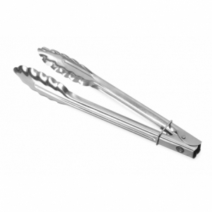 Stainless Steel Salad Tongs - L 250 mm