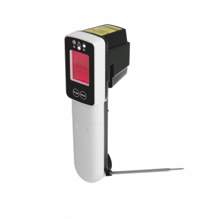 Infrared thermometer with probe - Brand HENDI - Fourniresto