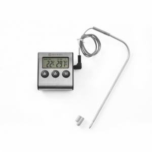 Thermometer/timer for roasting - Brand HENDI - Fourniresto