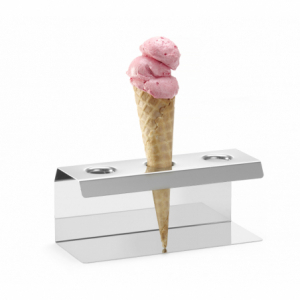 Suporte para 3 cones de sorvete - Marca HENDI - Fourniresto