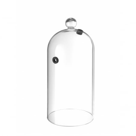 Glass Bell Jar with Ventilation - ø 130 mm