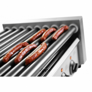 Rolling Grill for Sausages - 14 rollers