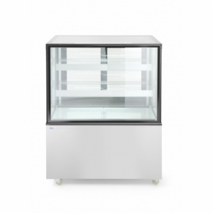 Refrigerated display case with 2 shelves - 300 L