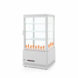 Vitrina Refrigerada Branca 4 Lados de Vidro - 68 litros