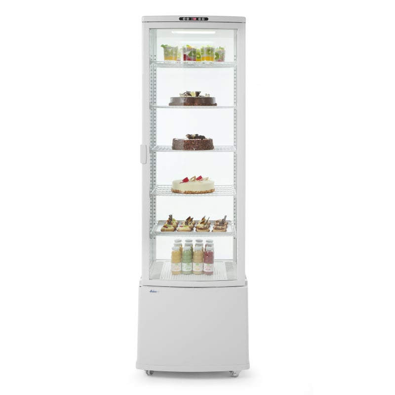 Vitrina refrigerada para bolos branca - 280 L