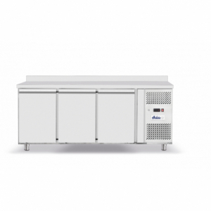 Réfrigérateur comptoir avec trois portes Profi Line 420L - Marque HENDI - Fourniresto