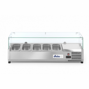 Refrigerated display case - 5 x GN 1/4