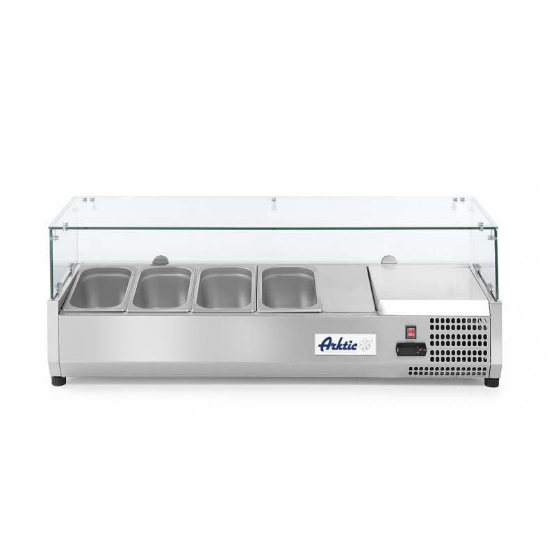 Refrigerated display case GN 1/3 - Brand HENDI - Fourniresto