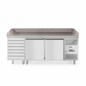 Refrigerated Preparation Counter for Pizzas or Salads - 280 L