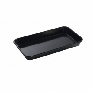 Black Meat Tray - 420 x 280 mm