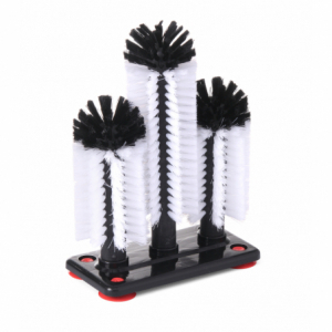 Manual Glass Washer - 2 + 1 Brushes