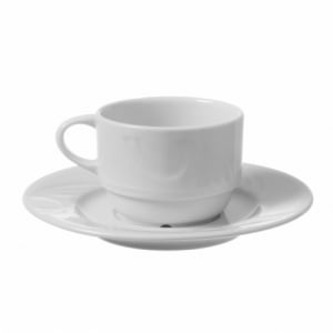 Pires para Chávena de Café em Porcelana Karizma - 145 mm de Diâmetro