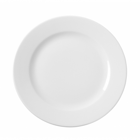 Assiette Plate en Porcelaine - 160 mm de Diamètre