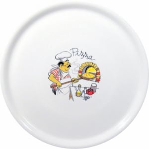 Prato de Pizza Padrão Granito - 330 mm de Diâmetro