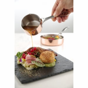 Miniature Casserole with Pouring Spout - 85 mm in Diameter