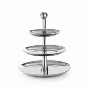 3-tier stainless steel display stand