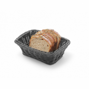 Black Bread Basket - 190 x 130 mm