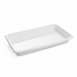 Gastronorm Porcelain Tray - GN 1/1 - Brand HENDI - Fourniresto