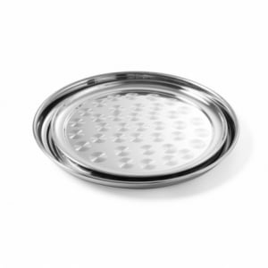 Plateau de Service Ø 300 mm HENDI - Élégance et praticité en inox