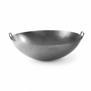 Wok com Duplas Alças - 700 mm de diâmetro - Marca HENDI