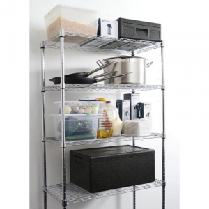 Shelving unit with 5 shelves