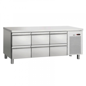 Mesa Refrigerada Positiva GN 1/1 - 6 Gavetas - Bartscher