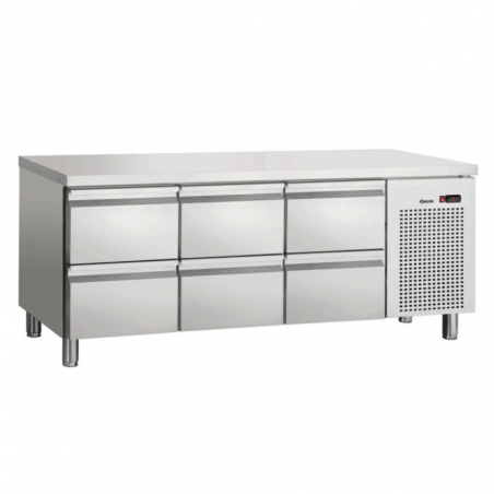 Mesa Refrigerada Positiva GN 1/1 - 6 Gavetas - Bartscher