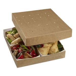 Modulo 260 Meal Box for Cardboard Tray - 260 x 260 mm - Pack of 160