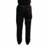 Mixed Easyfit Black Teflon Treated Kitchen Pants - Size S - Whites Chefs Clothing - Fourniresto