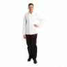 Unisex White Long Sleeve Vegas Chef Jacket - Size L - Whites Chefs Clothing - Fourniresto