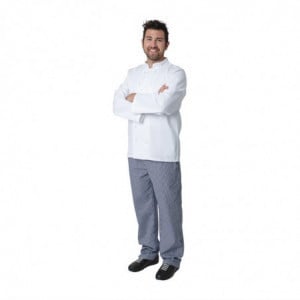 Casaco de Cozinha Unissexo Branco de Mangas Compridas Vegas - Tamanho Xxl - Whites Chefs Clothing - Fourniresto