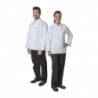 Casaco de Cozinha Unissexo Branco de Mangas Compridas Vegas - Tamanho Xxl - Whites Chefs Clothing - Fourniresto