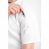 White Unisex Short Sleeve Vegas Kitchen Jacket - Size L