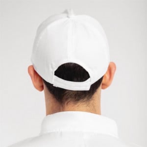 Boné de beisebol branco com alça ajustável - Tamanho único - Whites Chefs Clothing - Fourniresto