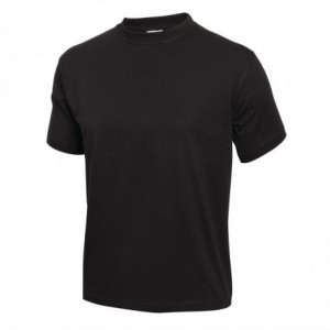 Tshirt Mixte Noir - Taille M - FourniResto - Fourniresto