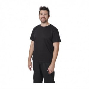 Unisex Black T-shirt - Size XL - FourniResto - Fourniresto