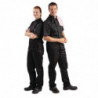 Black Unisex Short Sleeve Vegas Kitchen Jacket - Size XXL - Whites Chefs Clothing - Fourniresto