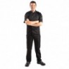Black Unisex Short Sleeve Vegas Kitchen Jacket - Size XXL - Whites Chefs Clothing - Fourniresto