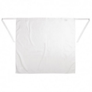 Avental Padrão Branco 914 X 762 Mm - Vestuário de Chefes Brancos - Fourniresto