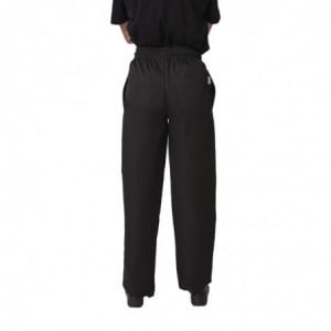 Black Vegas Unisex Kitchen Pants - Size Xs - Whites Chefs Clothing - Fourniresto