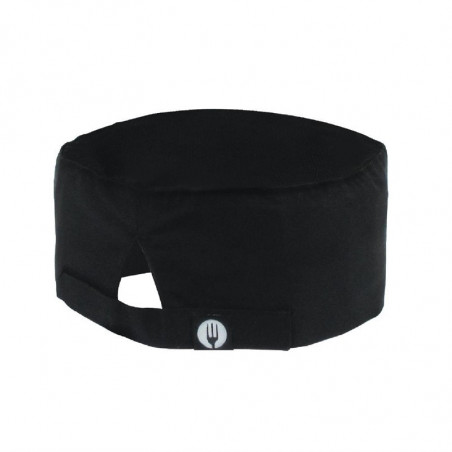 Gorro de Cozinha Preto Cool Vent - Tamanho Único - Chef Works - Fourniresto