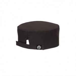 Gorro de Cozinha Preto Cool Vent - Tamanho Único - Chef Works - Fourniresto