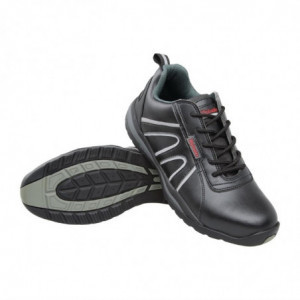 Sapatos de segurança pretos - Tamanho 37 - Slipbuster Footwear - Fourniresto
